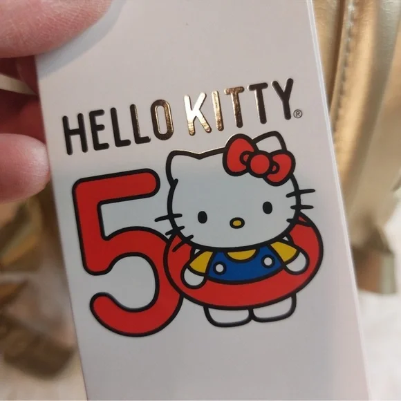 Hello Kitty 50th Anniversary Backpack Loungefly Sanrio NWT - Picture 5 of 6